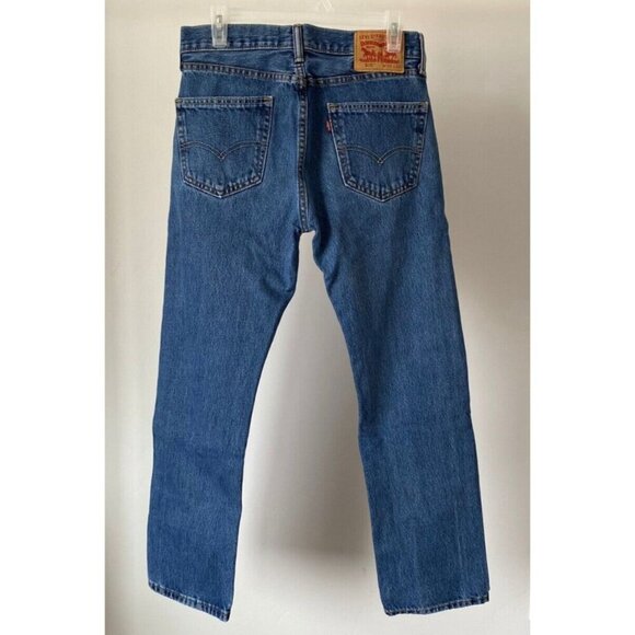 Levi's 505 Regular Fit Jeans Men's 38 X 29 - Picture 7 of 7